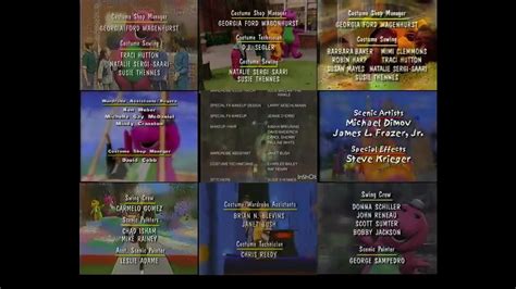 barney credits remix|barney season 6 end credits.